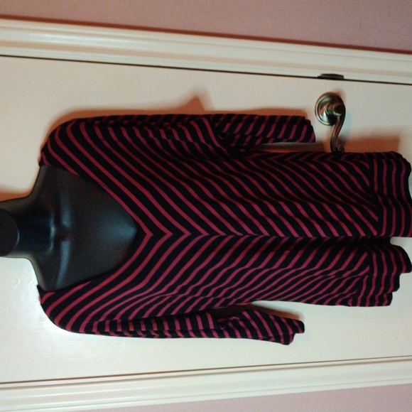 Philosophy Tops - Philosophy Asymmetric Tunic 80s Rock Aesthetics Grunge Size L